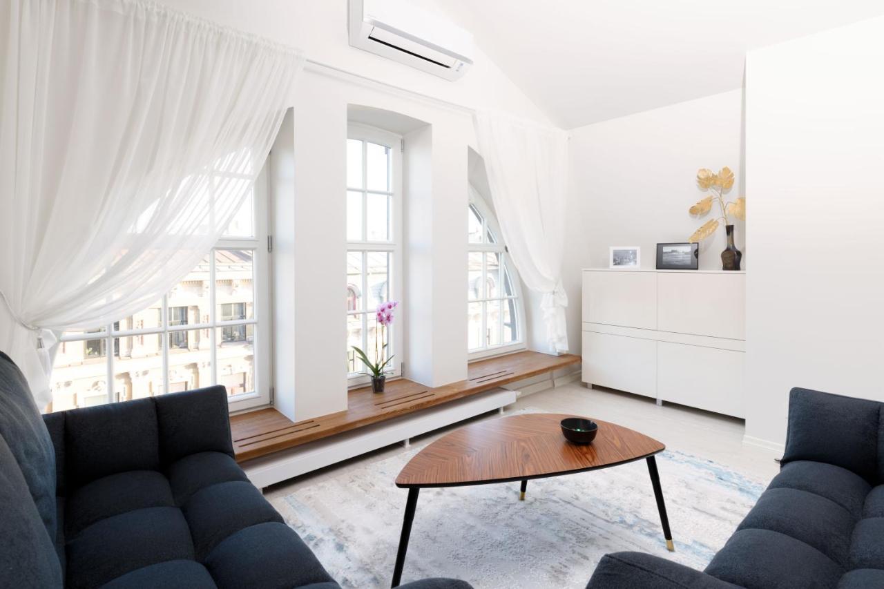 Bright Attic Flat In The Centre Apartment Rīga Exterior foto